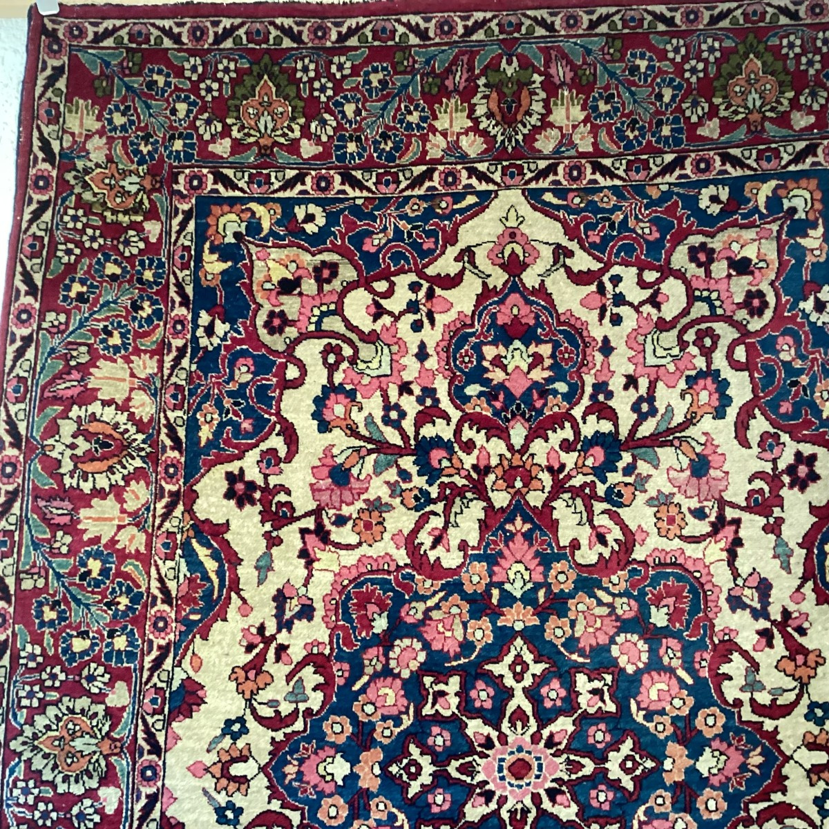 Persian Ispahan Rug 2.10 X 1.40-photo-2