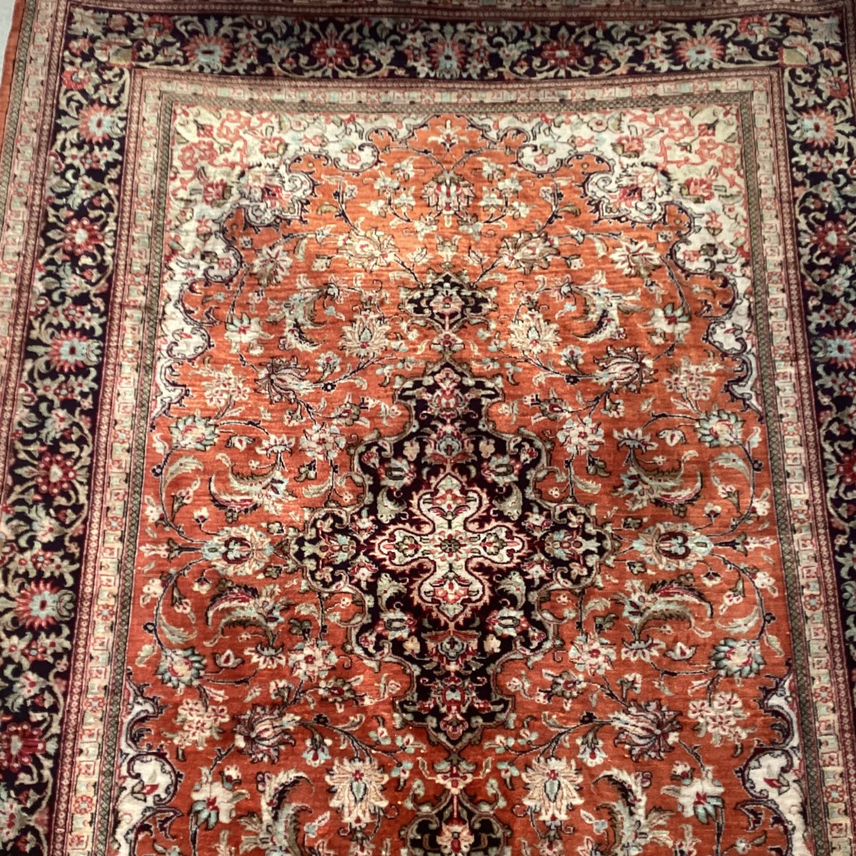 - Tapis  Ghoum   Soie  1.50  X  1.00-photo-4
