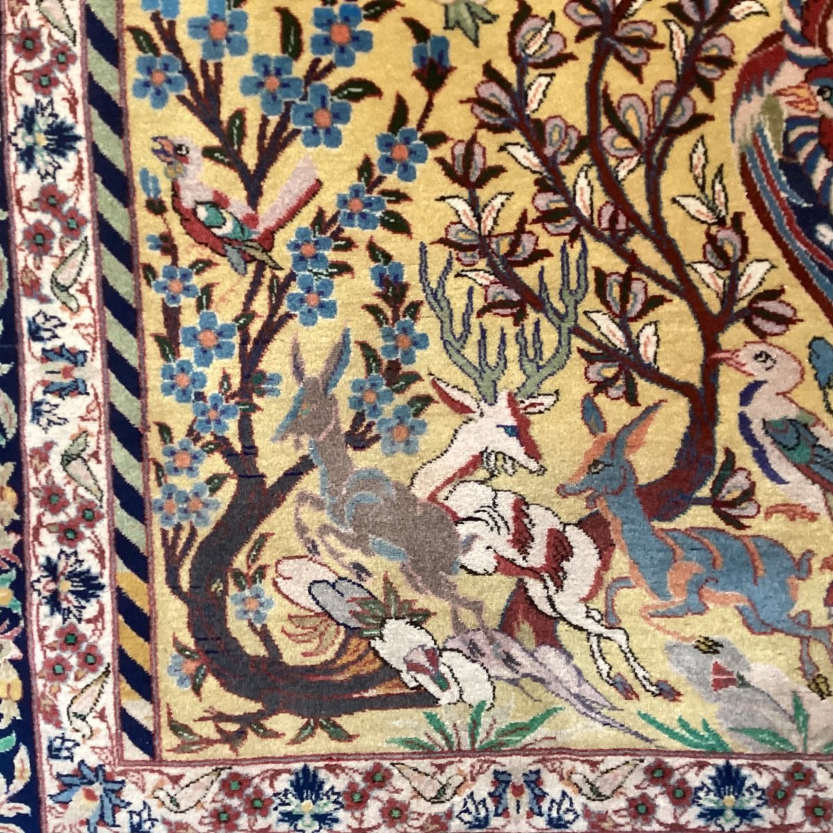 TAPIS  ISPAHAN  1.60   X  1.09-photo-3