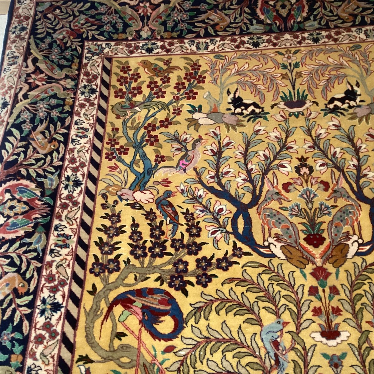 TAPIS  ISPAHAN  1.60   X  1.09-photo-1