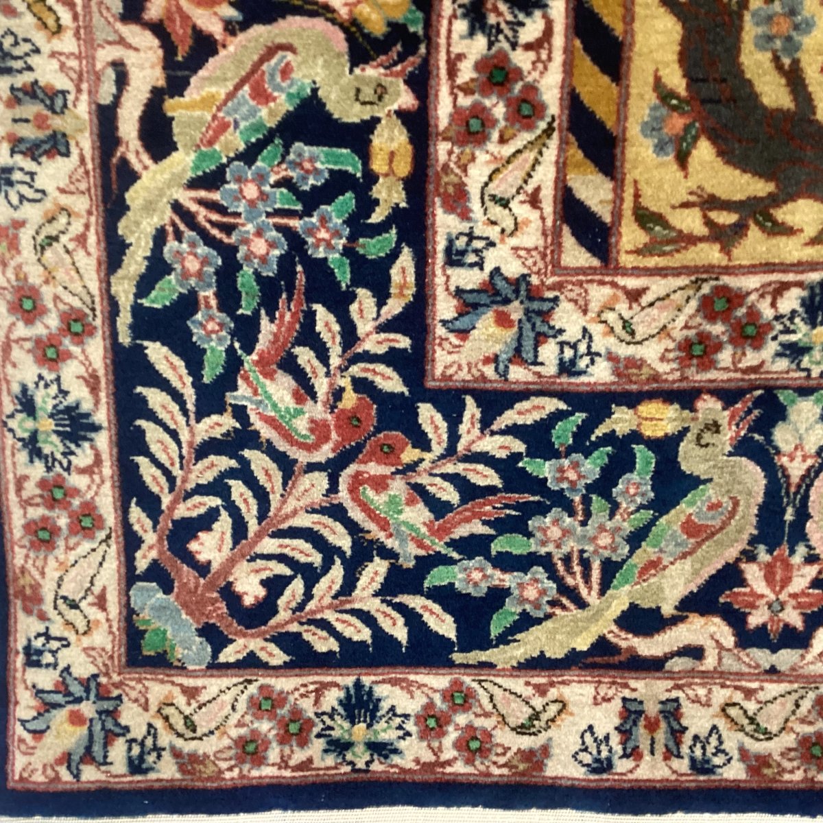 TAPIS  ISPAHAN  1.60   X  1.09-photo-2