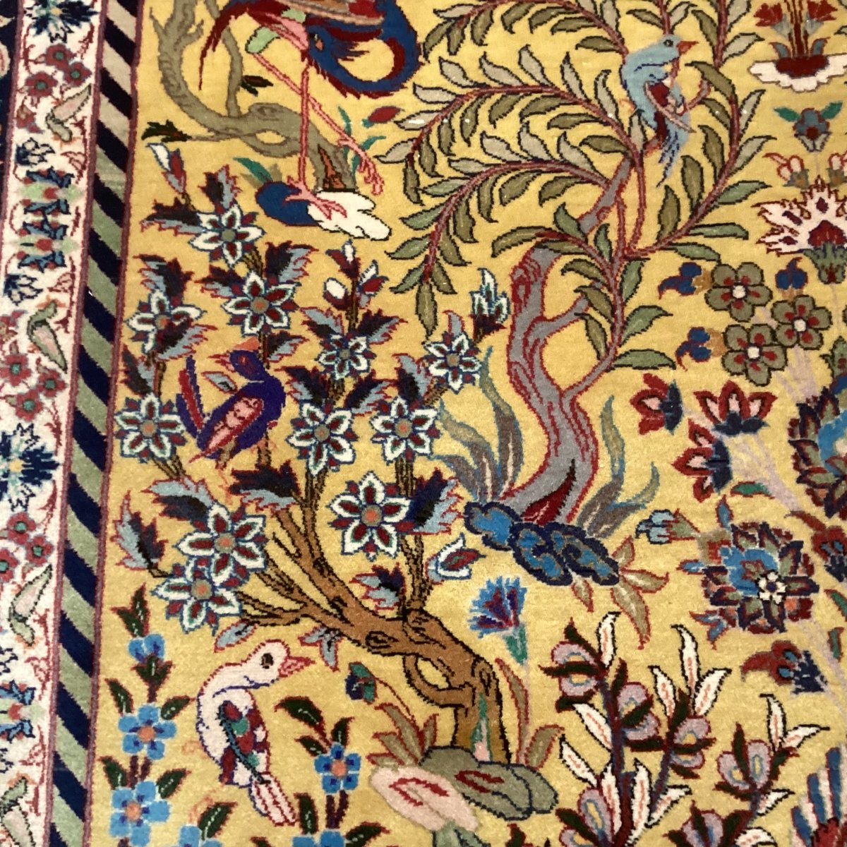 TAPIS  ISPAHAN  1.60   X  1.09-photo-3