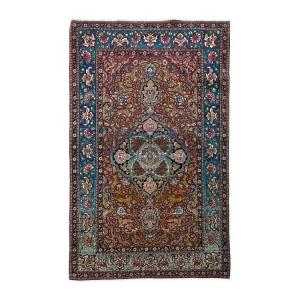 Isfahan Carpet 2.10 X 1.45