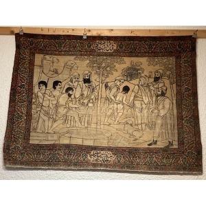 TAPIS   KIRMAN  PERSE  1.05  X  1.42