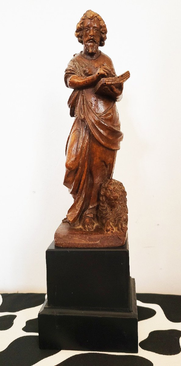 Series Of 17th  Century Wooden Sculptures The Evangelists-photo-2