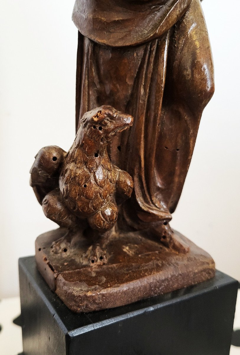 Series Of 17th  Century Wooden Sculptures The Evangelists-photo-5
