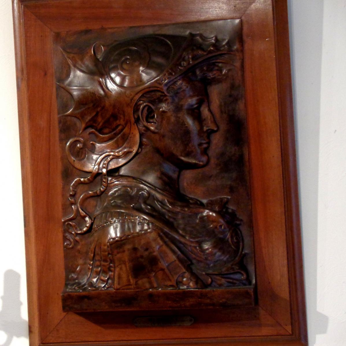Bas Relief En Bronze-photo-3