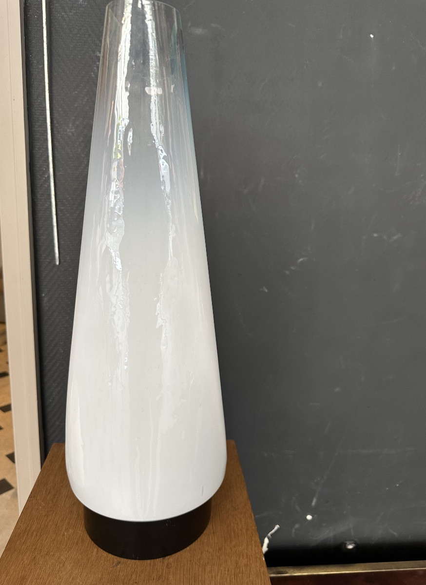 Grande Lampe par Guido Rosati 1970 Murano vettri-photo-4