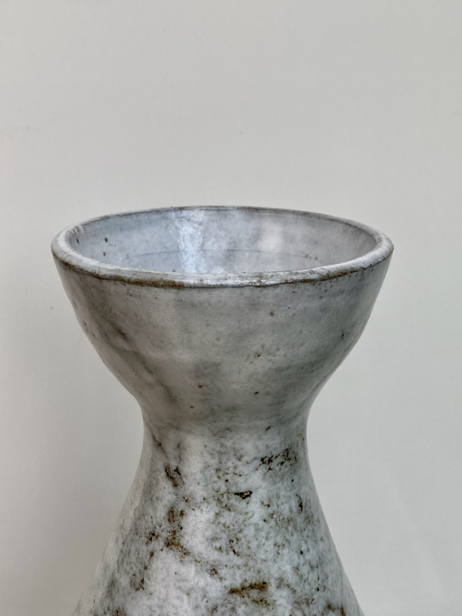 Jean Derval (1925-2010) Vase à Anses Vallauris Atelier Du Portail Circa 1960 Era Capron-photo-4