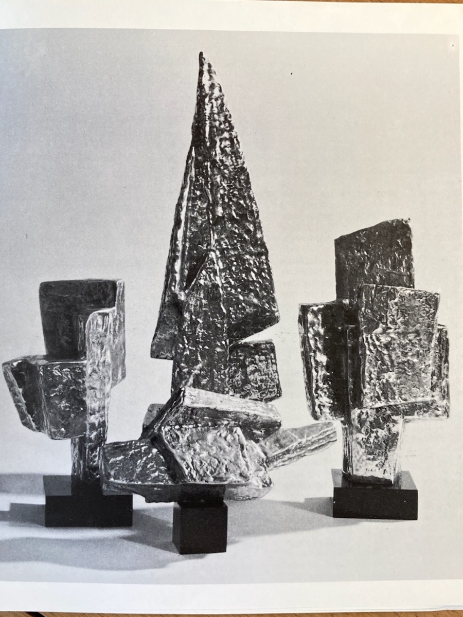 Nicolas Carrega (1914-1993), rare sculpture forme libre en fonte d’aluminium EAI circa 1973-photo-2