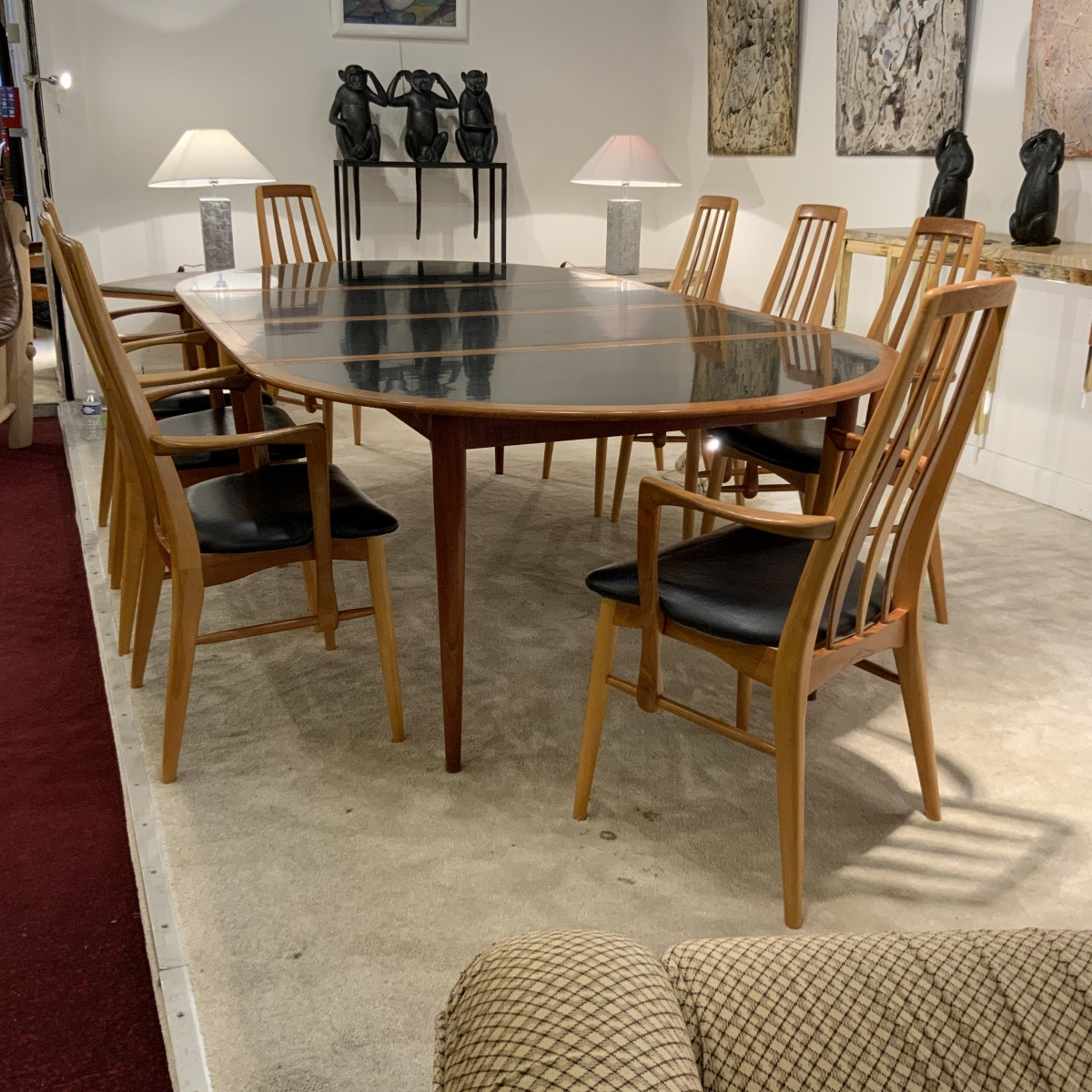 8 Danish Design Armchairs 1960s By Niels Kofoed, Eva Model-photo-2