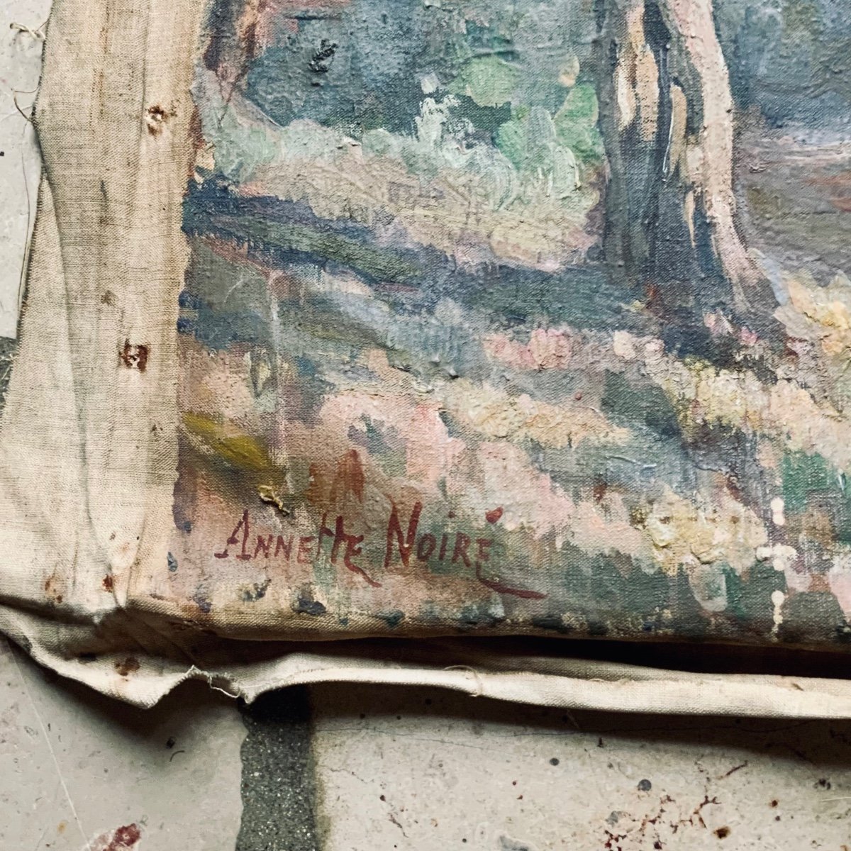 Painting On Canvas “landscape”-photo-2