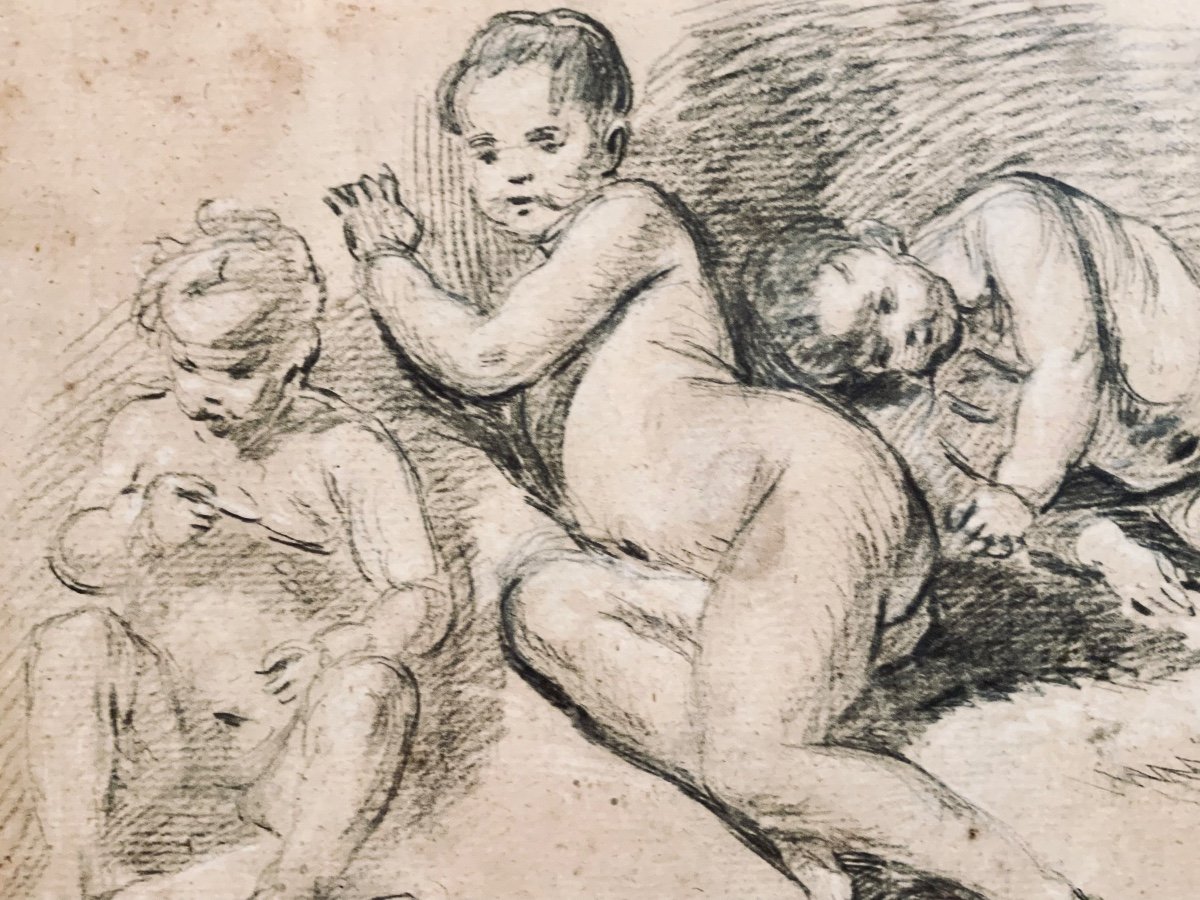 Dessin De Pierre Parrocel Circa 1700-photo-2