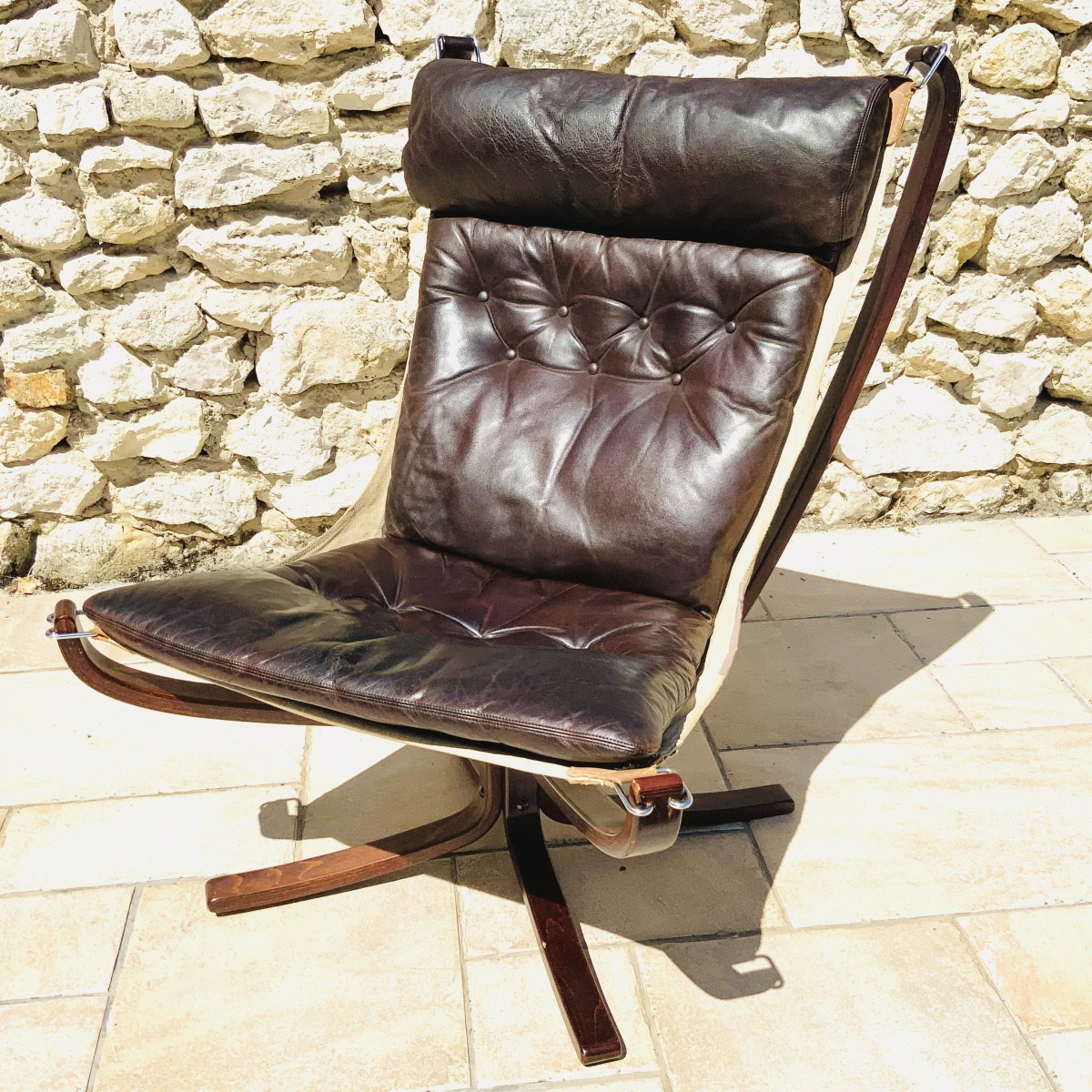 Scandinavian Falcon Armchair By Sigurd Ressel, Produced By Vatne Møbler, Norway, 1970s