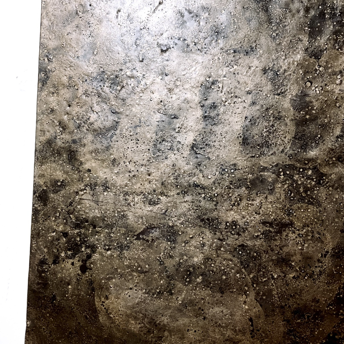 Pierre Sabatier, panneaux muraux en cuivre et étain oxydés, patinés-photo-2