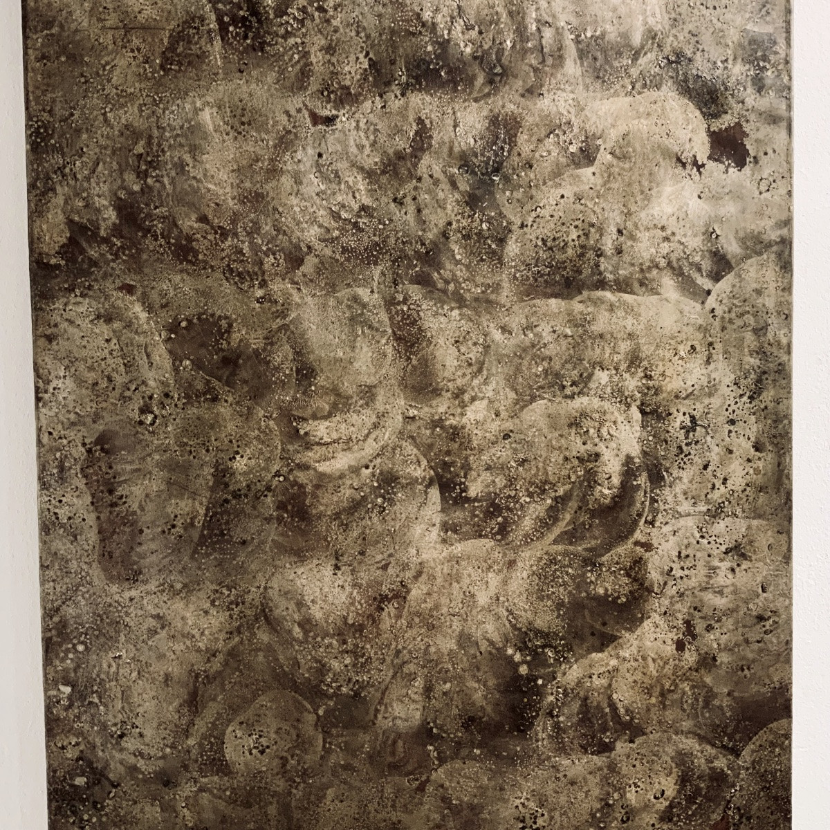 Pierre Sabatier, panneaux muraux en cuivre et étain oxydés, patinés-photo-8