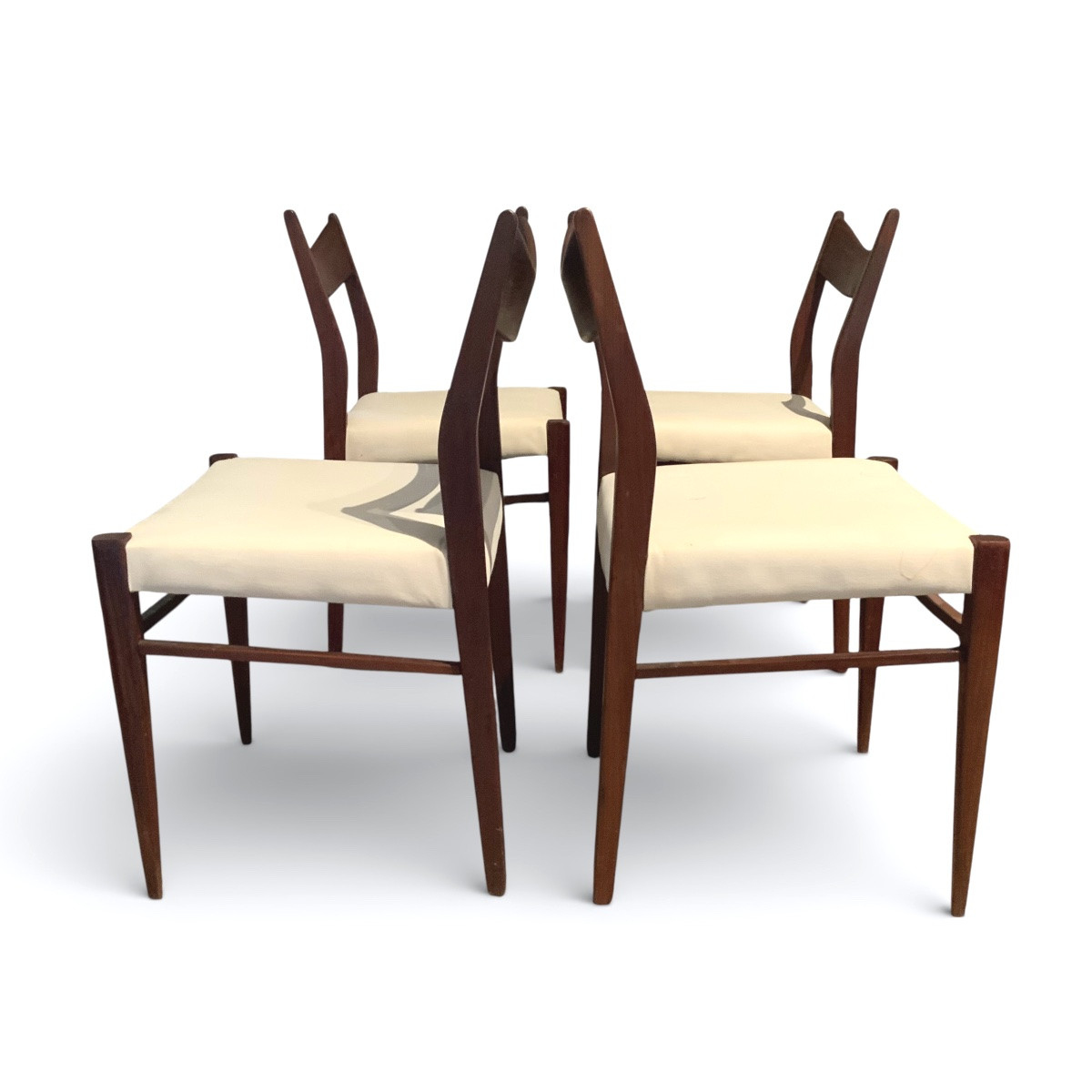 4 Scandinavian Chairs From The 1960s-photo-2