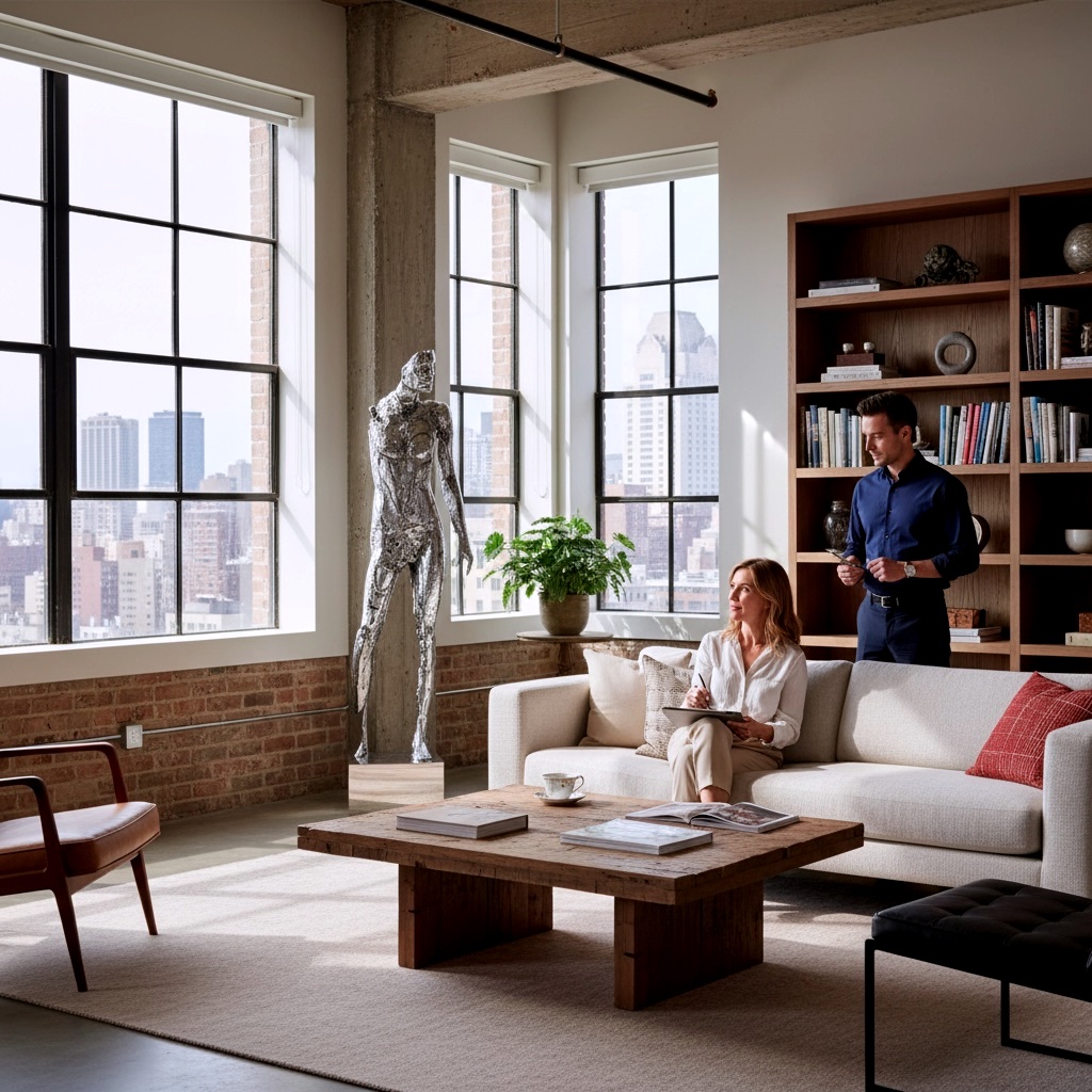 Grande Sculpture mythologique humanoïde grandeur nature-photo-1