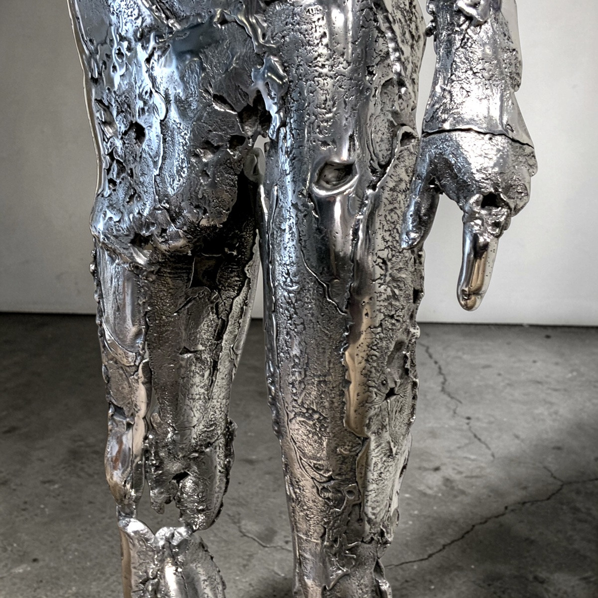 Grande Sculpture mythologique humanoïde grandeur nature-photo-6