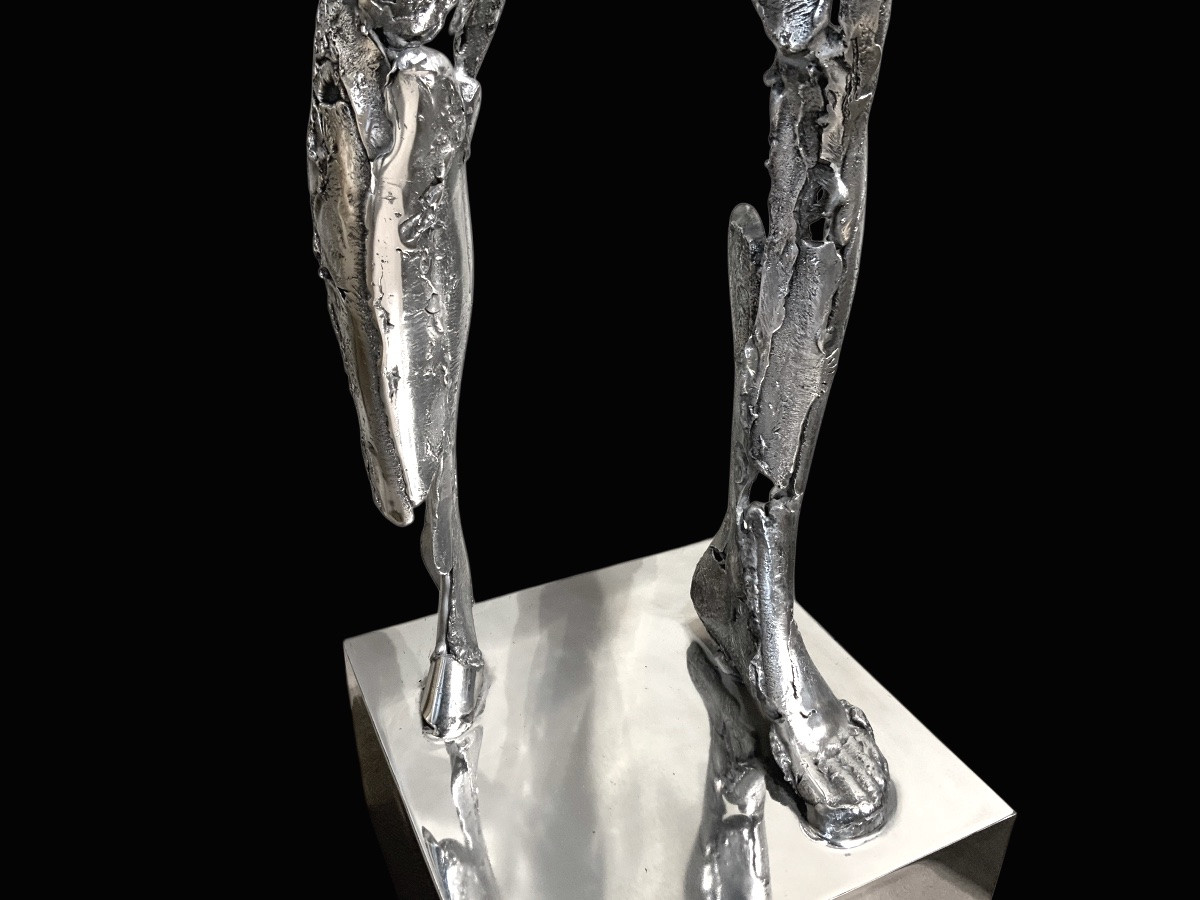 Grande Sculpture mythologique humanoïde grandeur nature-photo-8