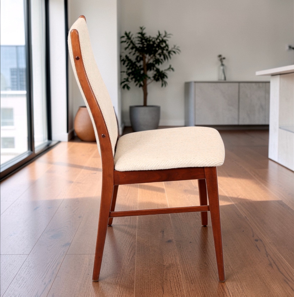 Set Of 6 Scandinavian Design Chairs 1960/70 By Johannes Andersen-photo-2