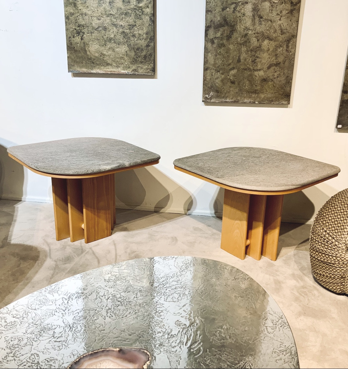 Pair Of 1970s Scandinavian Design Coffee Tables