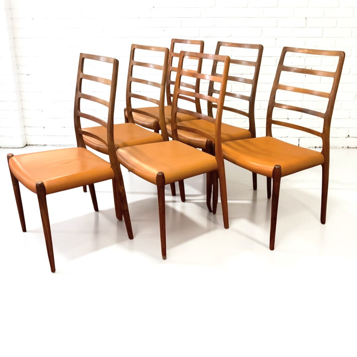 Scandinavian 1960s Chairs By Niels Otto Møller-photo-4