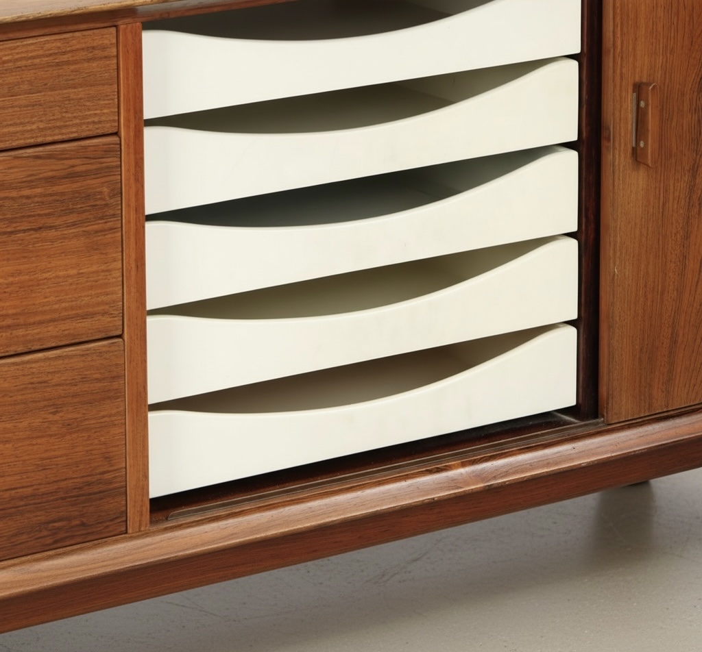 Enfilade scandinave de Arne Vodder en palissandre-photo-3