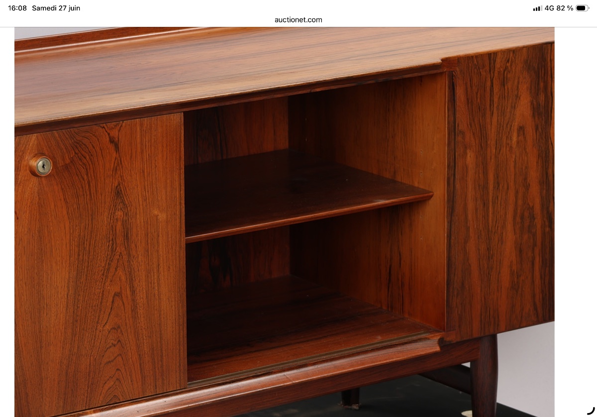 Enfilade scandinave de Arne Vodder en palissandre-photo-5