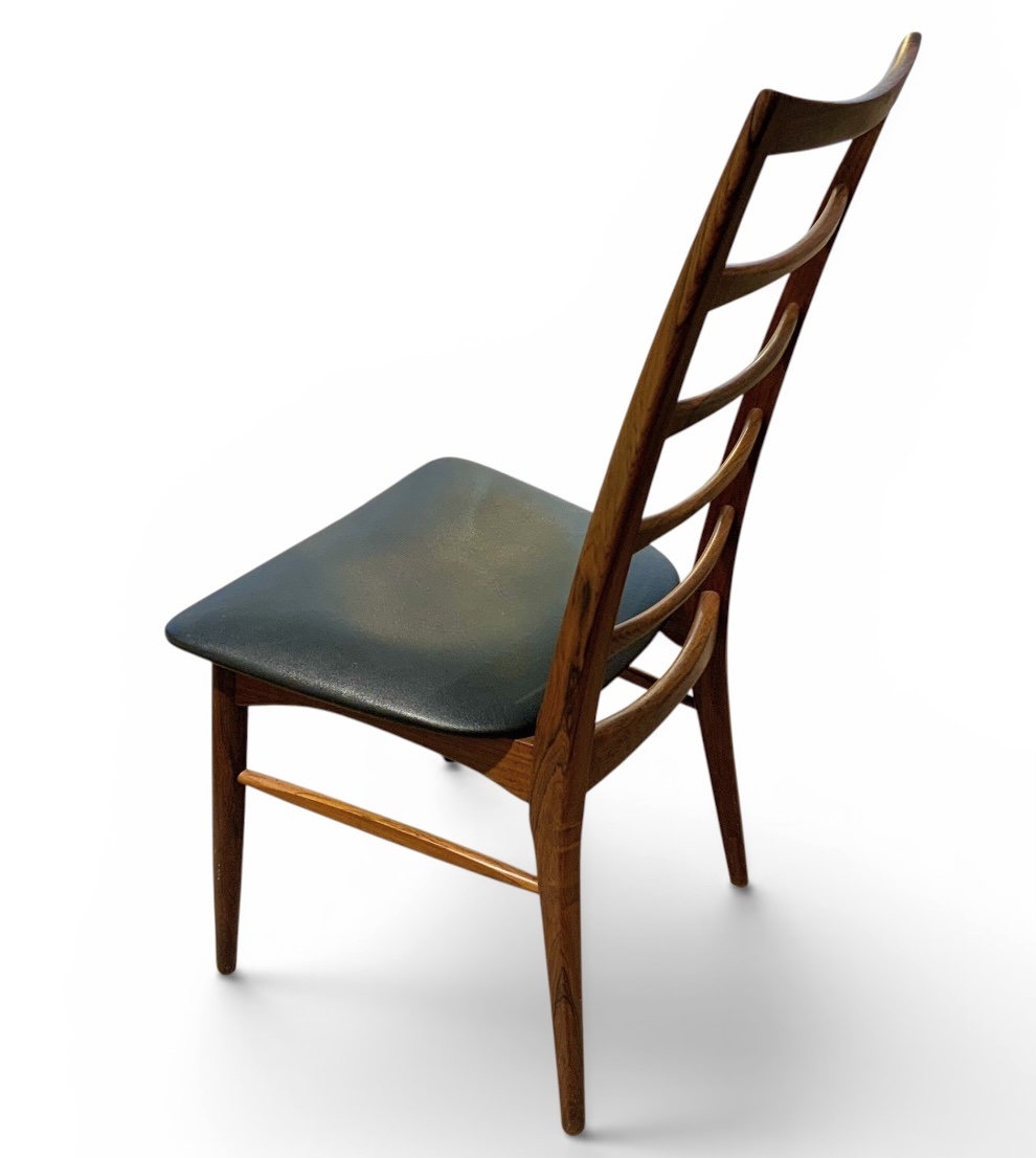 Série de 4 chaises design scandinave années 1960-photo-3