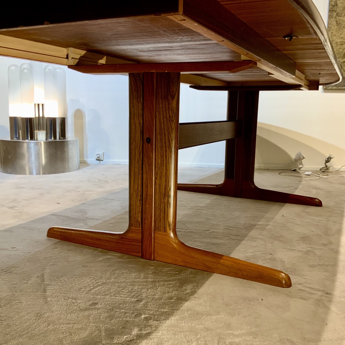 Scandinavian-style Dining Table From The 1960s/70s-photo-4