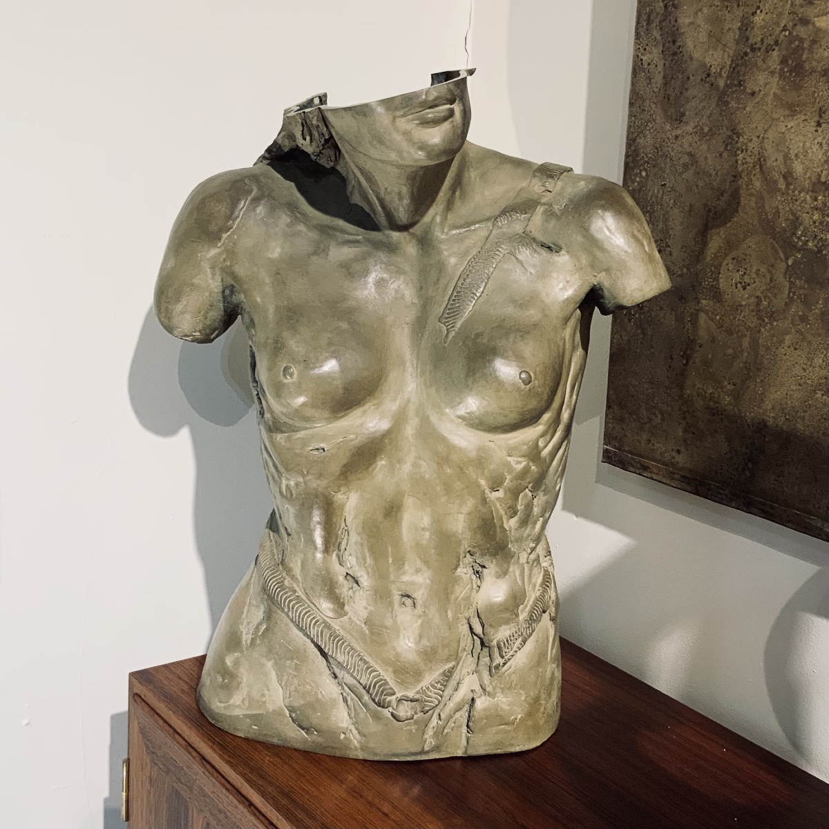 Bust Of Venus, Bronze By Jean Gabriel Mondié-photo-3