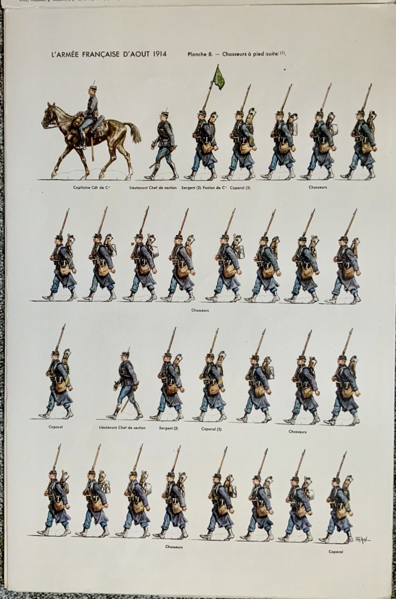Grand Fascicule Sur Les Uniformes De 1914 De l'Armée  Française, Par Jean Augé.-photo-4