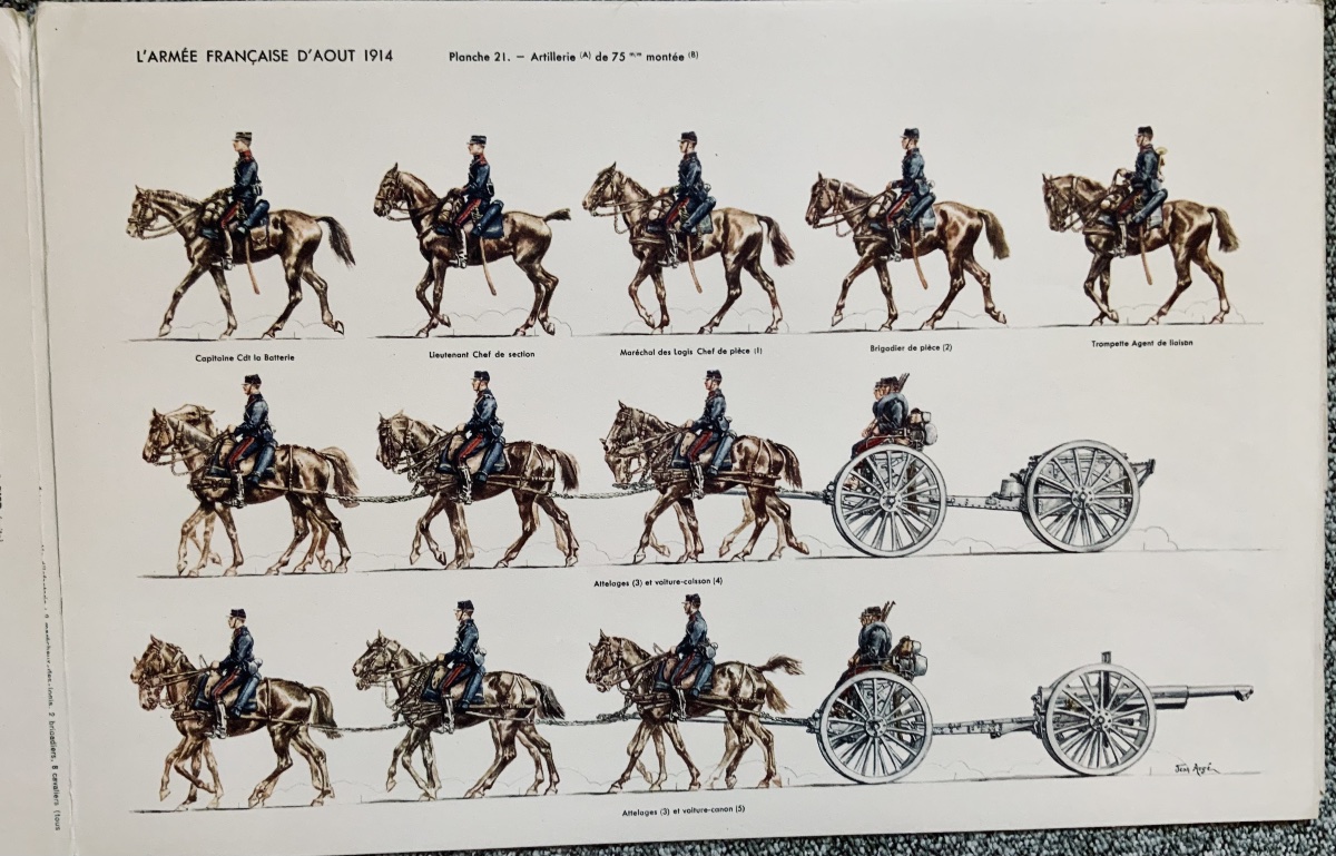 Grand Fascicule Sur Les Uniformes De 1914 De l'Armée  Française, Par Jean Augé.-photo-2