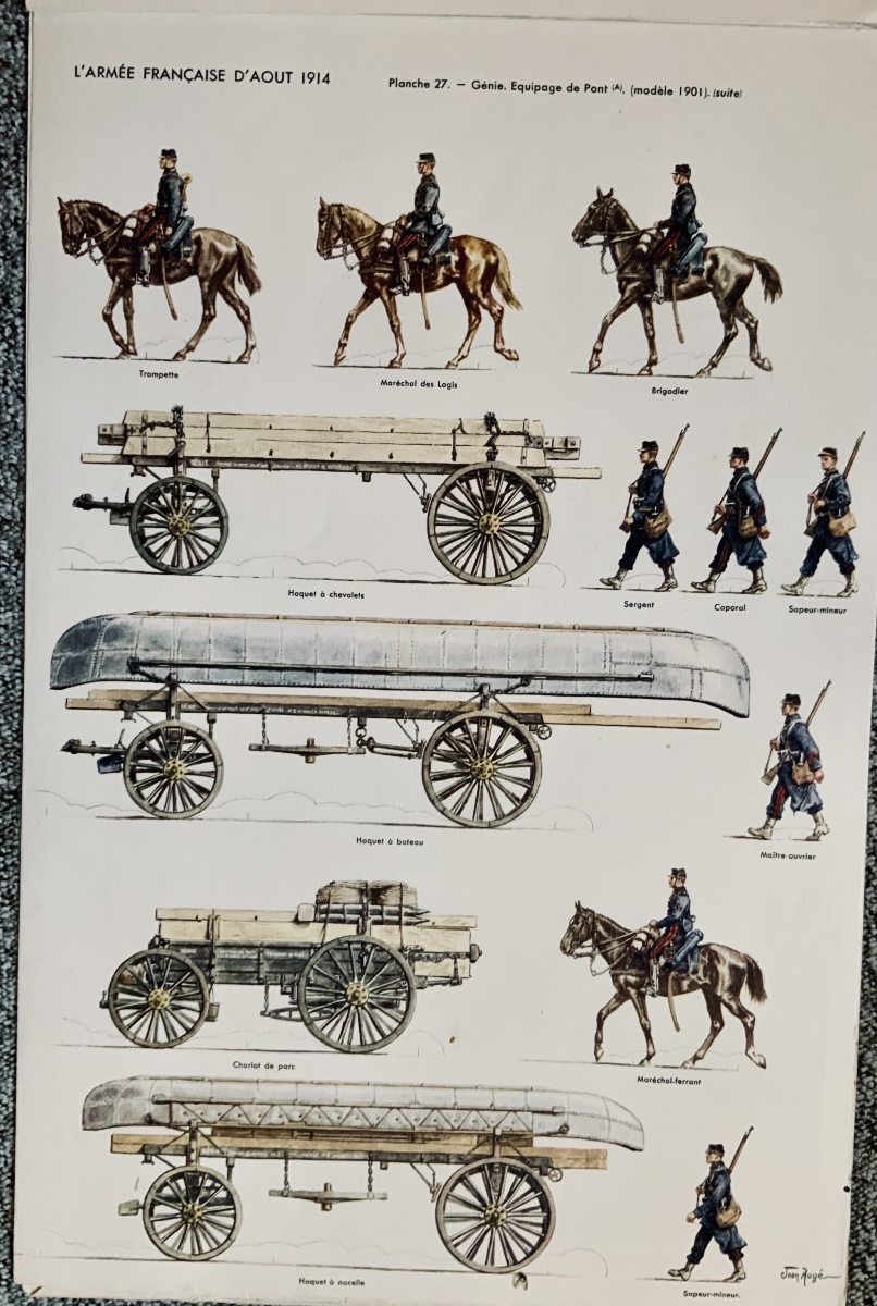 Grand Fascicule Sur Les Uniformes De 1914 De l'Armée  Française, Par Jean Augé.-photo-7