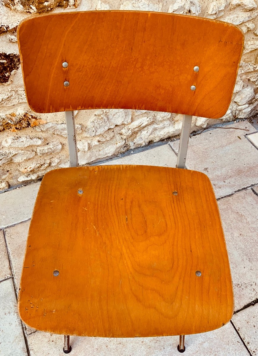 Metal Compas Chair, -photo-2