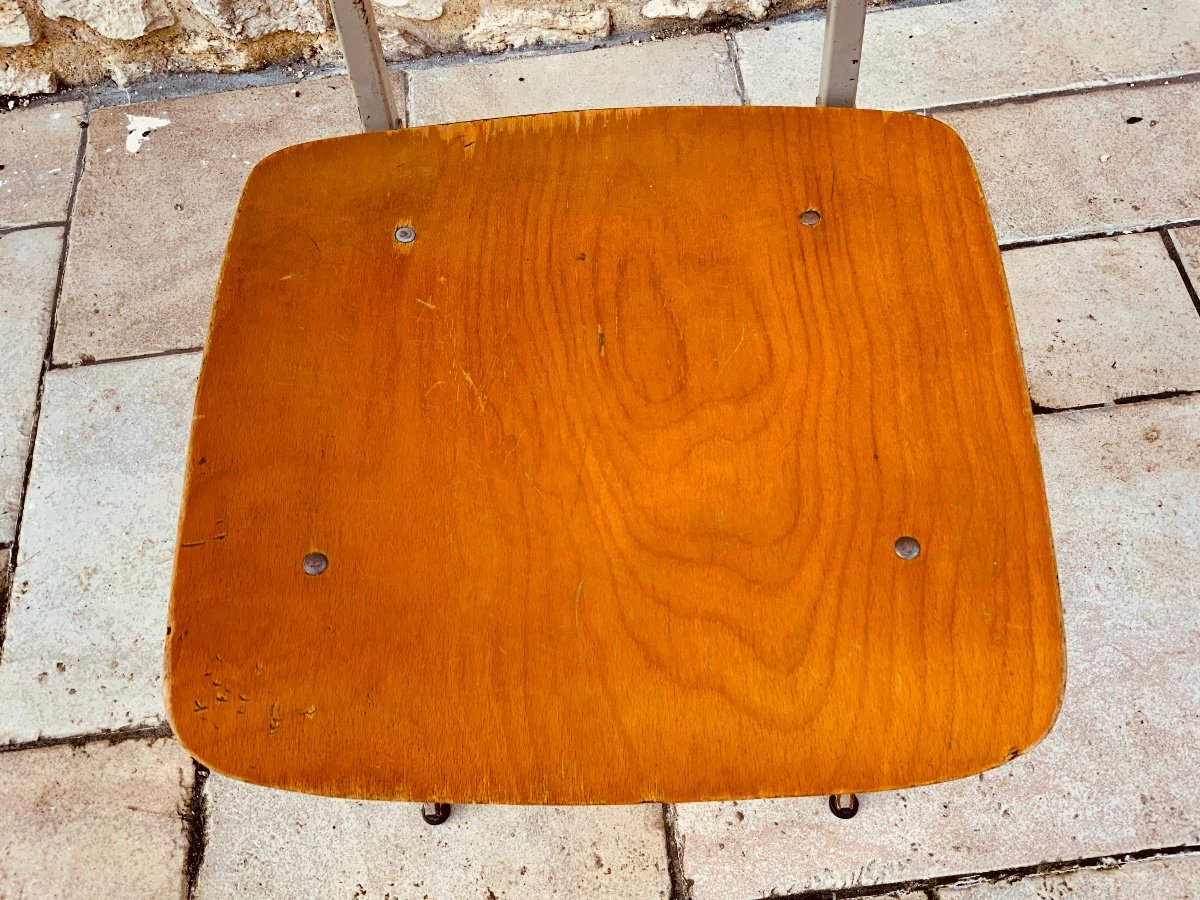 Metal Compas Chair, -photo-3