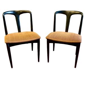 Pair Of "juliane" Chairs Vintage Danish Design 1960s By Johannes Andersen