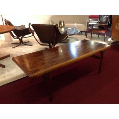 1960s Scandinavian Design Coffee Table By Johannes Andersen In Rosewood