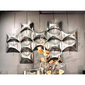 Wall Composition Of 14 Aluminum Architecture Elements