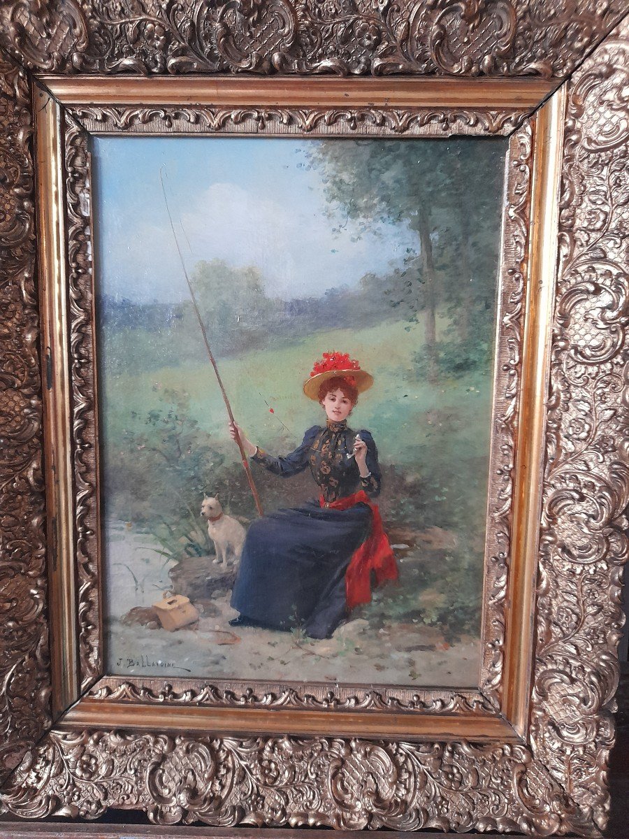 La Partie De Peche d'Une Elegante-photo-2