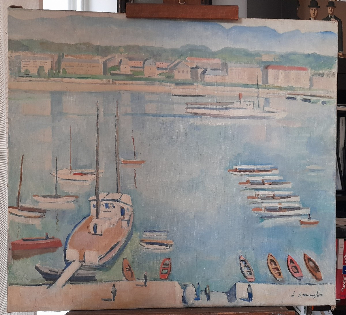 View Of A Port