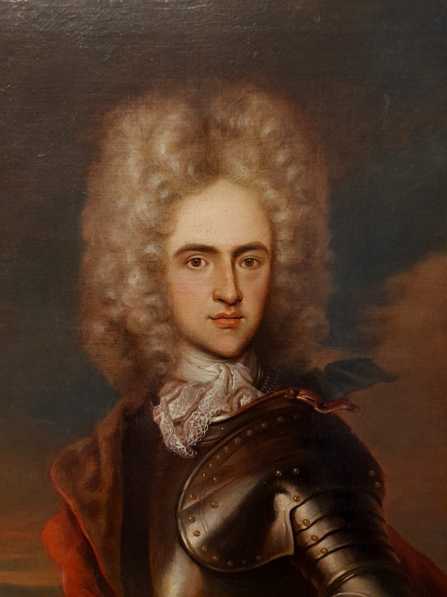 Portrait Of A Gentleman In Armor, 17th/18th Century