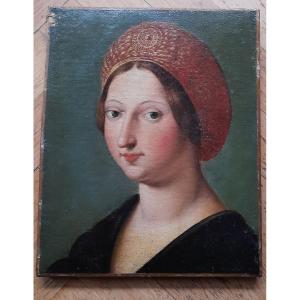 Portrait Of Lady 16th Century