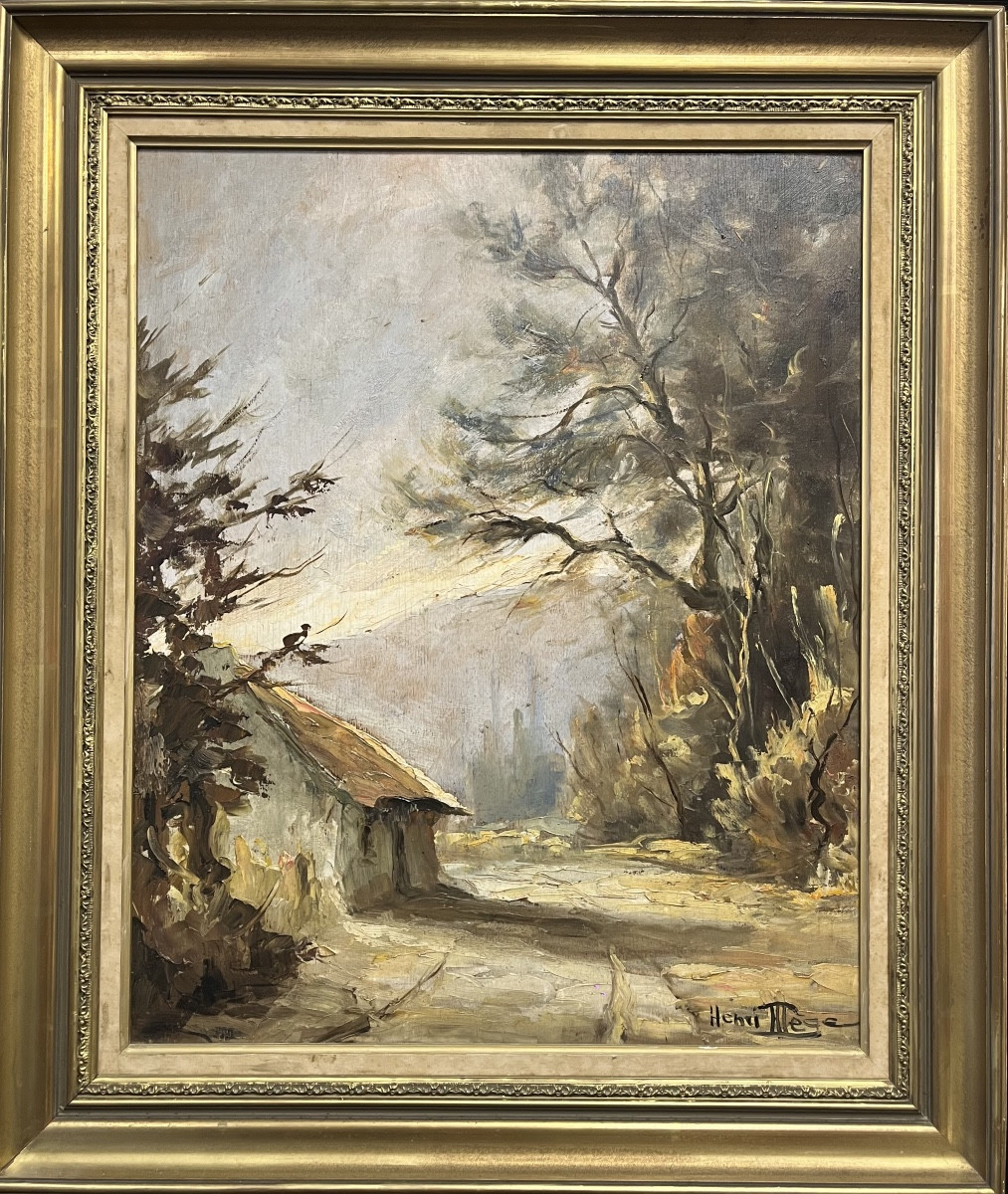 Painting By Henri Mège -photo-2