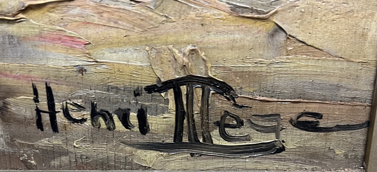 Painting By Henri Mège -photo-3