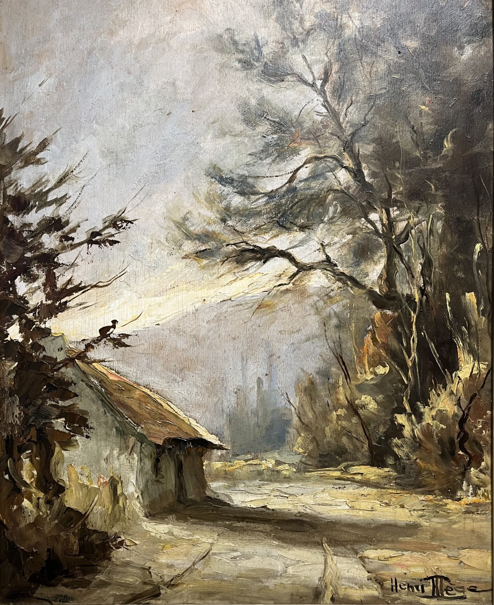 Painting By Henri Mège 