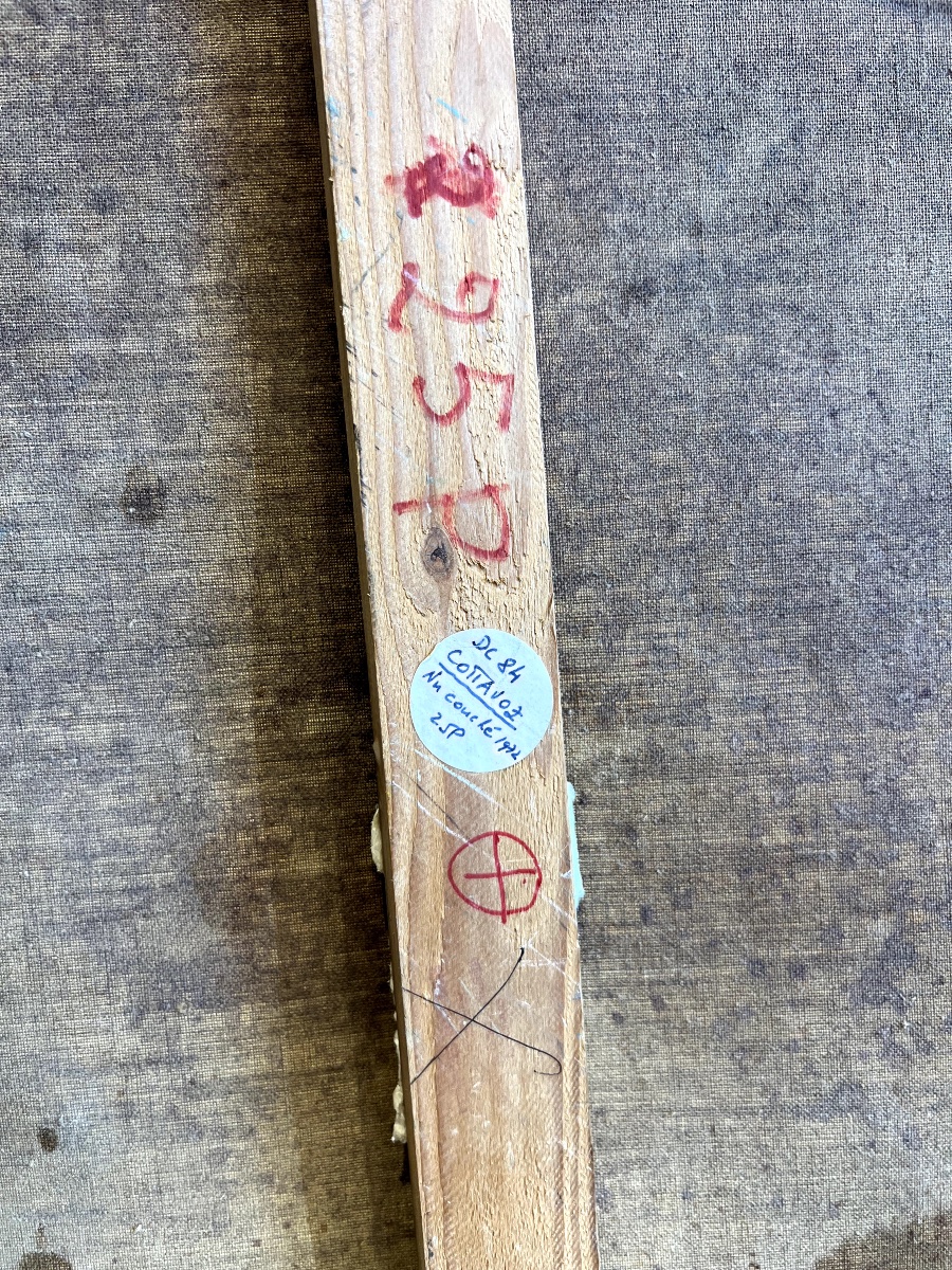 Reclining Nude Signed André Cottavoz-photo-1