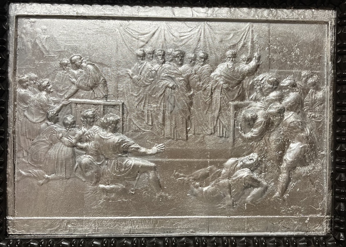 Italian Cabinet, English Sculpture By John Henning, 1820-photo-3
