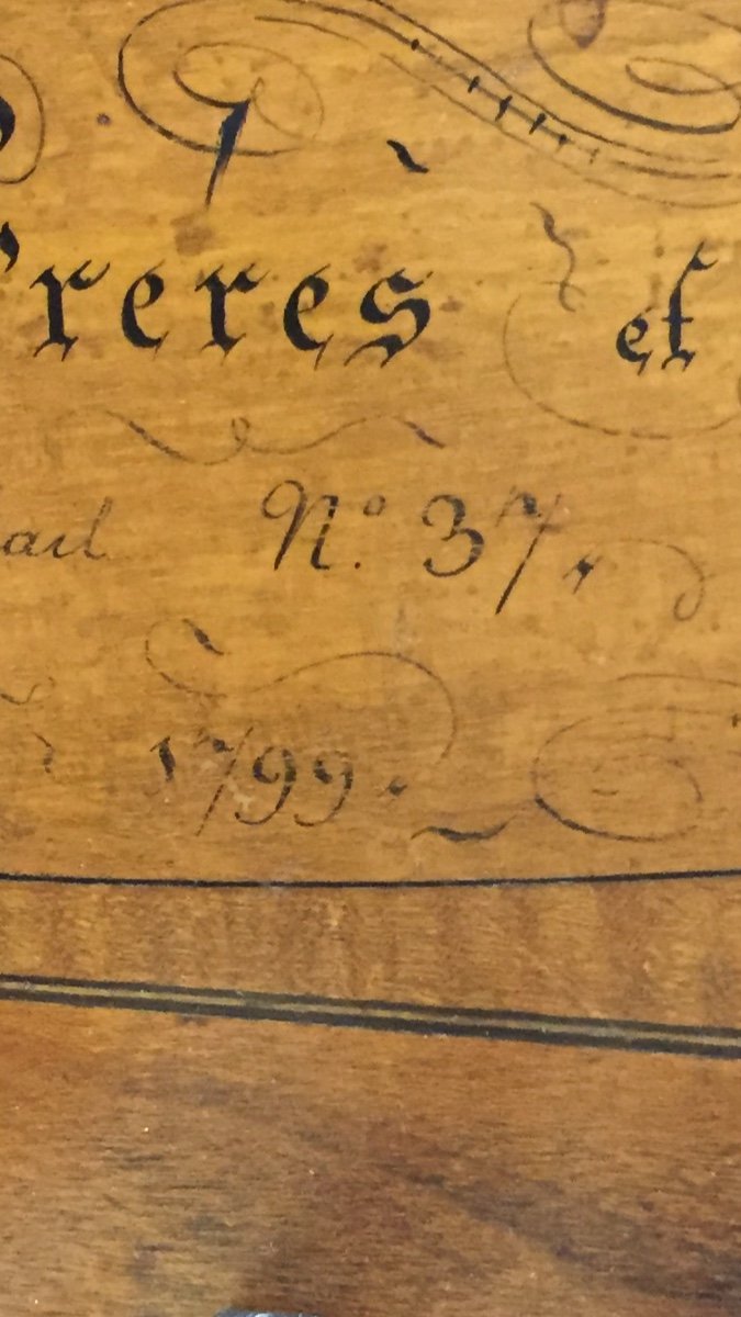 Rare Collector's Item. Spruce Signed: Erard Frères Et C 'in Paris 1799-photo-4